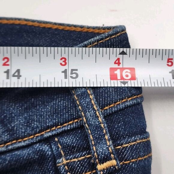 Hollister Bootcut Jeans Low Rise Dark Was Bkue Denim Womens Size 29 Long - Picture 9 of 10